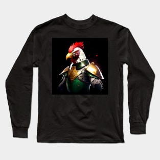 Chicken Knight - Christian Long Sleeve T-Shirt